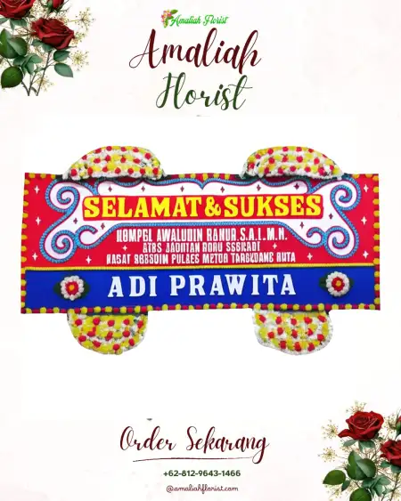 Papan Bunga Ucapan Selamat Sapto Mulyo
